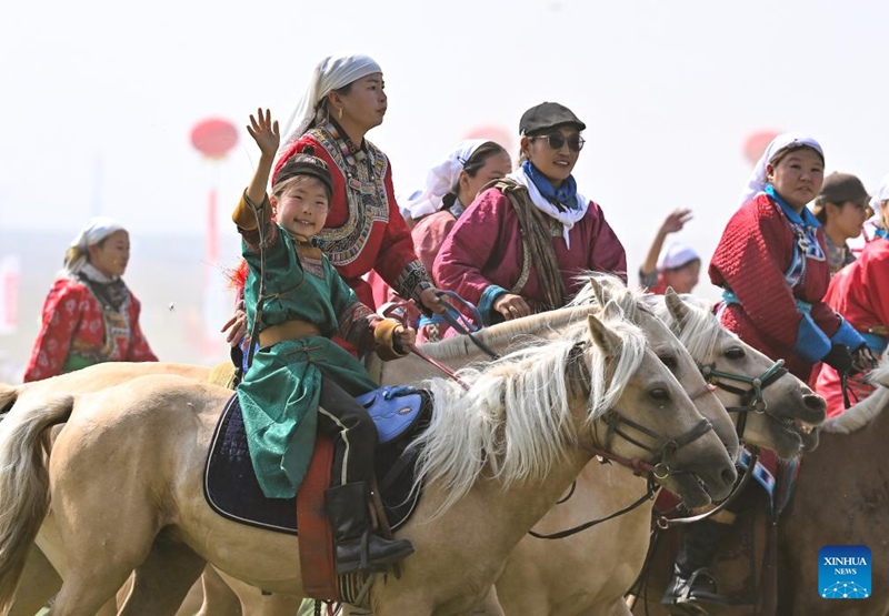 Tamasha la 34 la Naadam laanza katika Mkoa wa Mongolia ya Ndani wa China