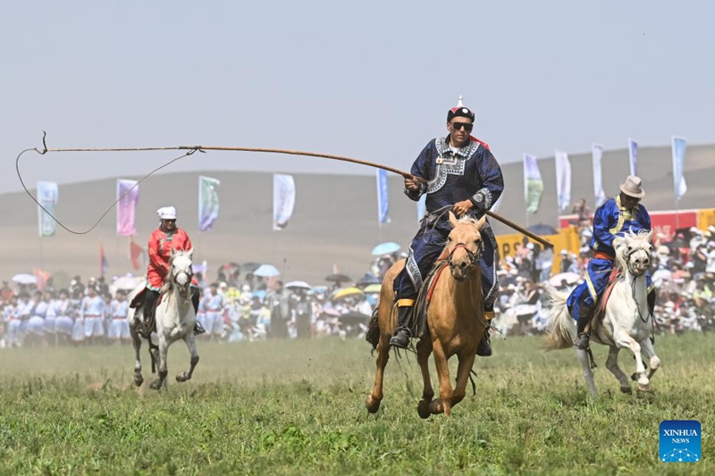 Tamasha la 34 la Naadam laanza katika Mkoa wa Mongolia ya Ndani wa China