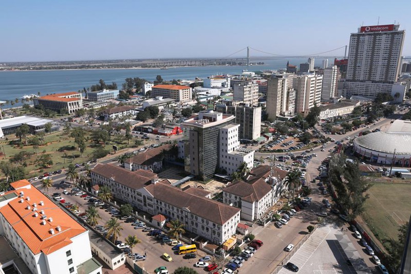 Picha hii iliyopigwa tarehe 27 Julai 2023, ikionyesha mandhari ya Mji wa Maputo, Msumbiji. (Xinhua/Dong Jianghui)